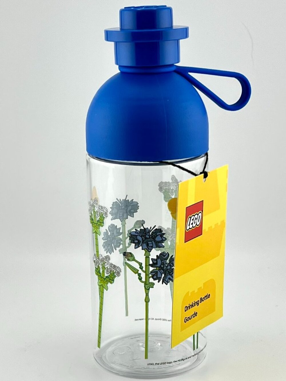 NWT Lego Botanical Transparent Drinks Water Hydration Bottle 17oz 500 ml